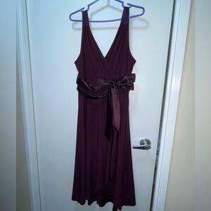 Plum dress